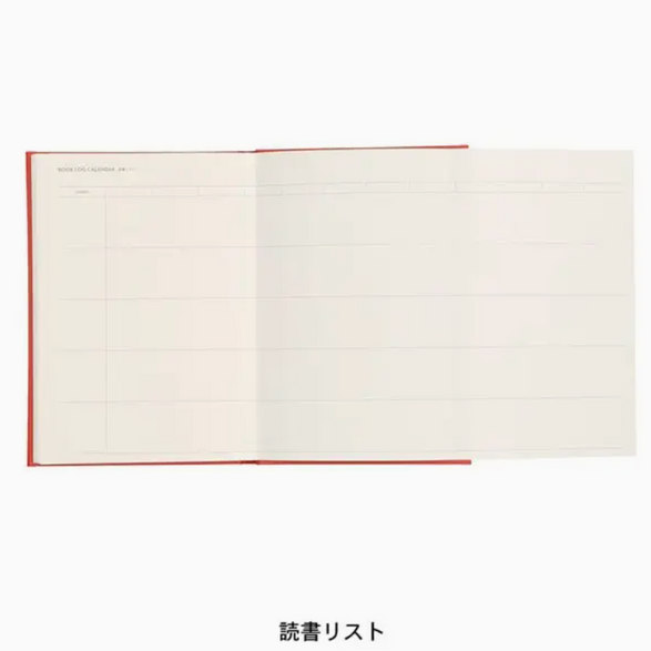 Red Reading Notebook