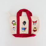 Red Mini Trinket Tote Bag B