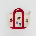 Red Mini Trinket Tote Bag E