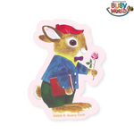 Bunny Rose Sticker
