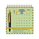2026 Mini Calendar: Scribble Calendar