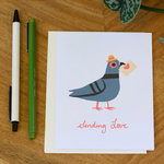 Sending Love Pigeon