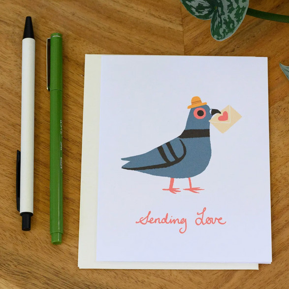 Sending Love Pigeon