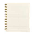 Dot Grid Shorthand Notebook: Black