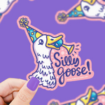 Silly Goose Party Sticker