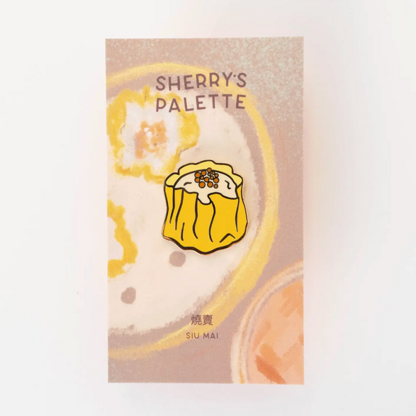 Siu Mai Enamel Pin