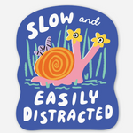 Slow Snail Sticker