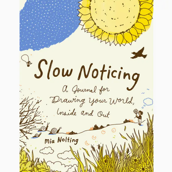 Slow Noticing: Journal for Drawing