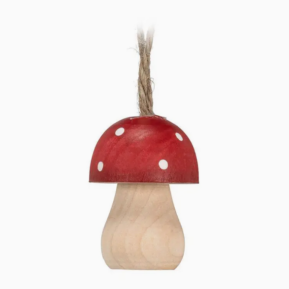 Small Red Mushroom Ornament