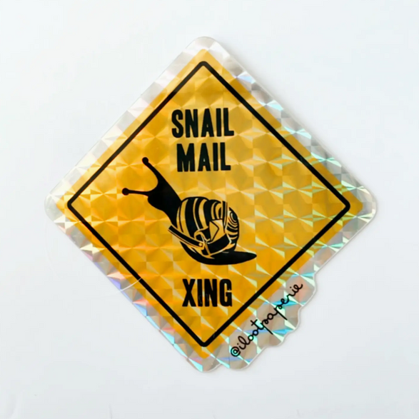 Snail Mail Xing Sticker