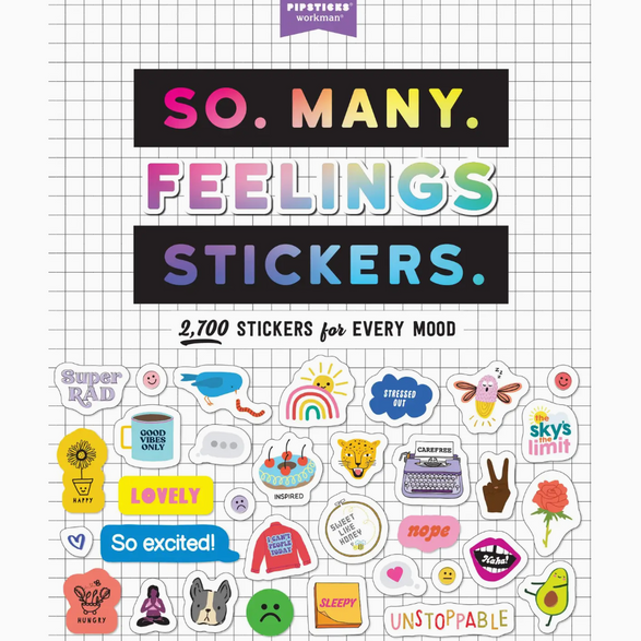 So Many Feelings Stickers Book
