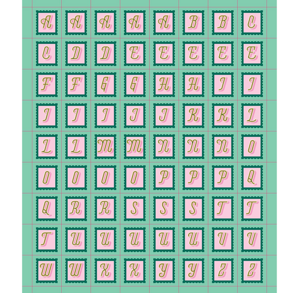 So Many Letter Stickers Book