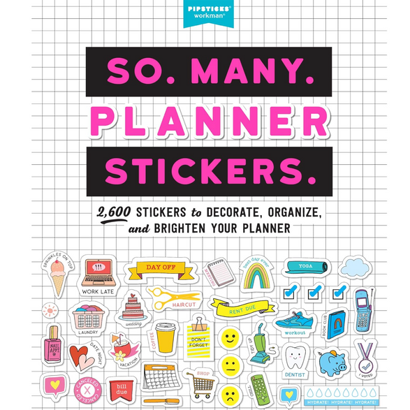 So Many Planner Stickers Book
