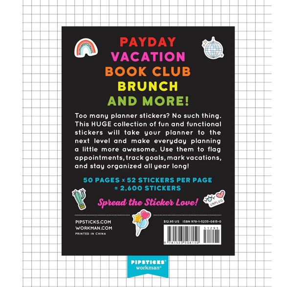 So Many Planner Stickers Book