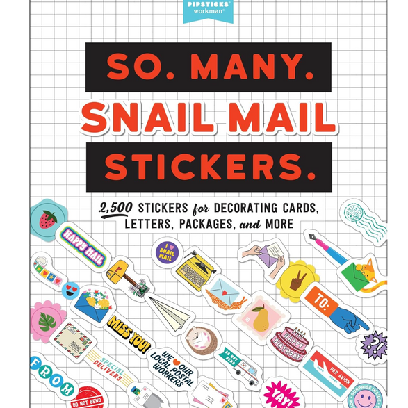 So Many Snail Mail Stickers Book