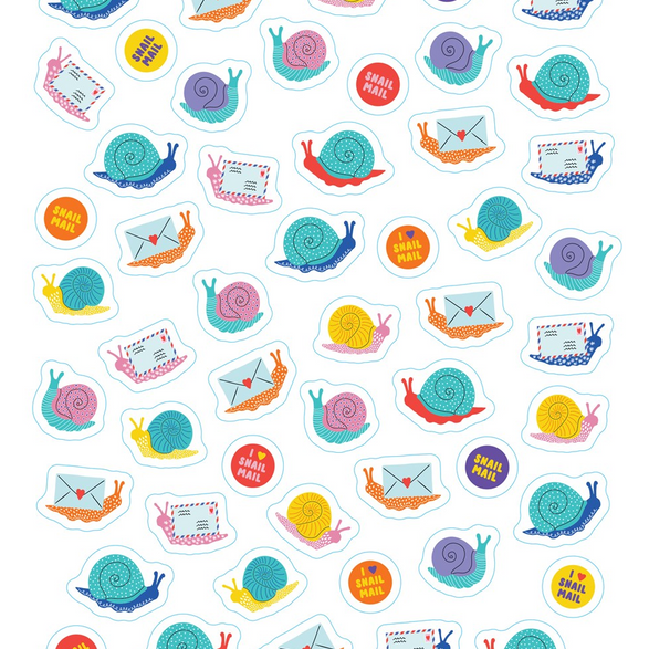So Many Snail Mail Stickers Book