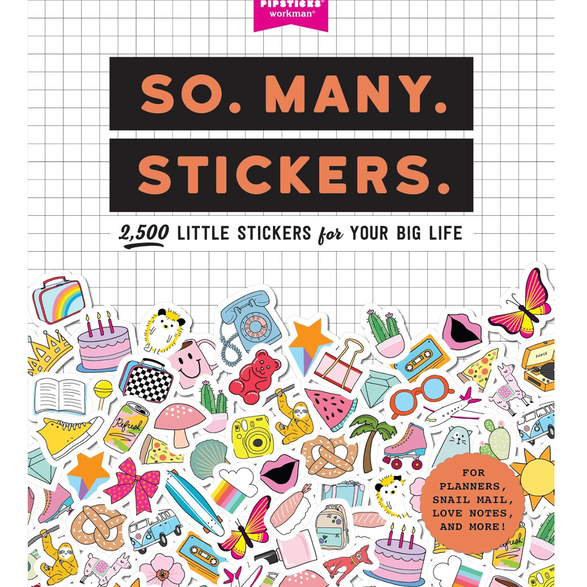 So Many Stickers Book