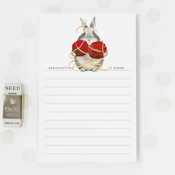 Spaghetting It Done Notepad