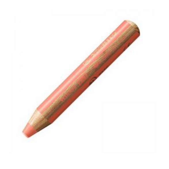 3-in-1 Stabilo Woody Colored Pencil: Pastel Red