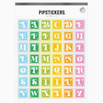 Stamp It Out Alphabet Sticker Sheet (5)