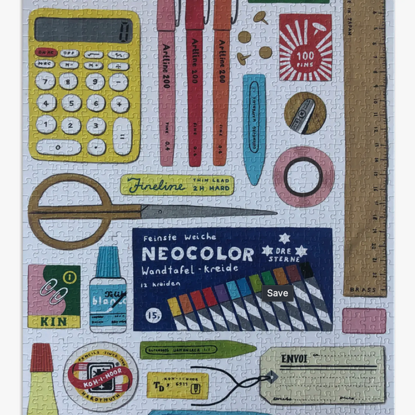 Stationery Puzzle - 1,000 Pieces