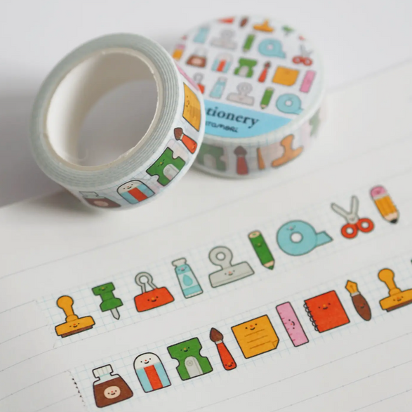Stationery Washi Tape (15mm)