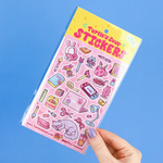 Cute Desk Supplies Sticker Sheet
