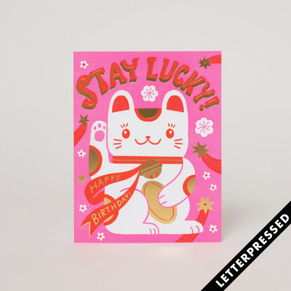 Stay Lucky Cat