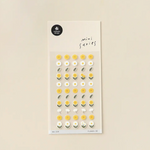 Mini Yellow Flower Sticker Sheet