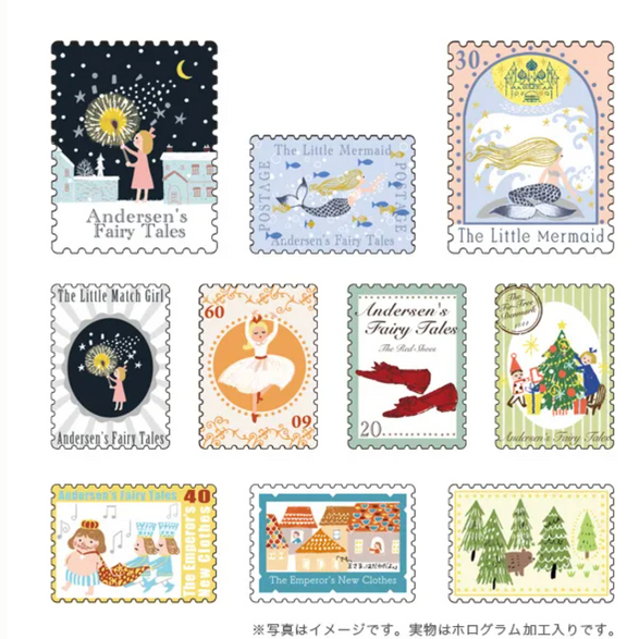 Andersen's Fairy Tale II Shinzi Katoh Sticker Flake Set