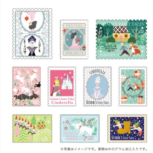Grimm's Fairy Tale I Shinzi Katoh Sticker Flake Set