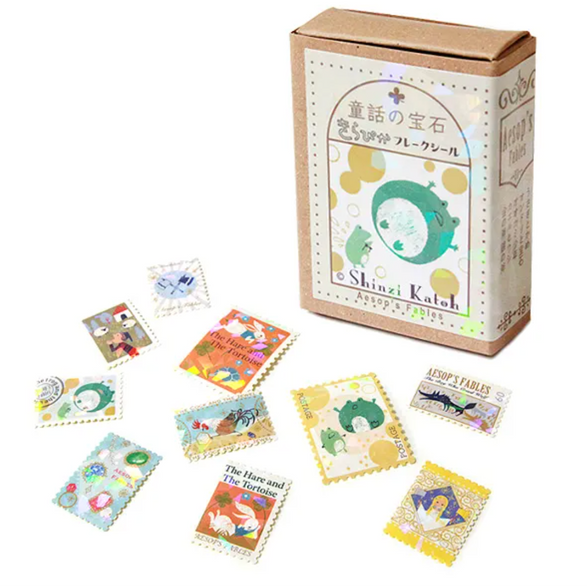Aesop's Fables II Shinzi Katoh Sticker Flake Set