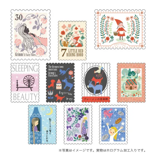 Grimm's Fairy Tale II Shinzi Katoh Sticker Flake Set