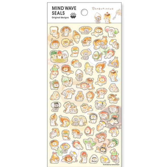 Foodie Cats Sticker Sheet