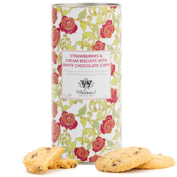 Strawberries and Cream Cookies