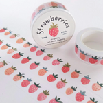Strawberries Washi Tape (15mm)
