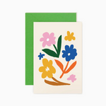 Sunny Flowers Mini Card