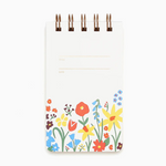 Lined Reporter Notebook: Florals