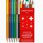 Swisscolor Bicolor Pencil - Set of 12