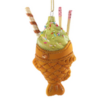 Taiyaki Ice Cream Ornament