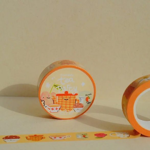 Tea Party Washi Tape (15mm)