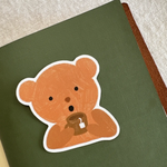 Tea Bear Sticker