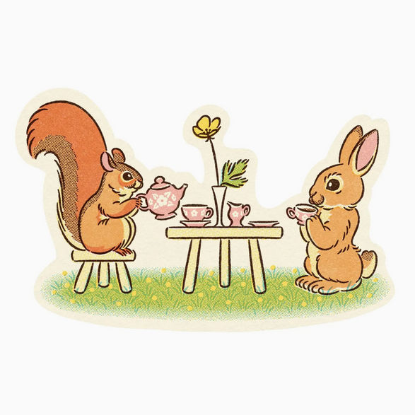 Tea Party Sticker
