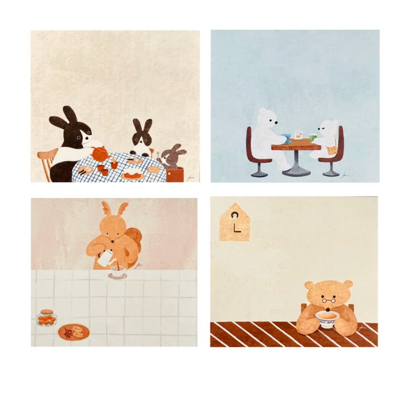 Tea Time Block Notepad