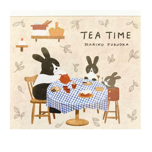 Tea Time Block Notepad