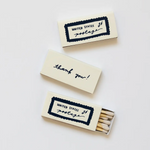 Thank You Matchbox