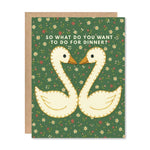 Kissing Swans