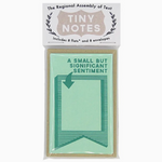 Green Tiny Notes - Set of 8