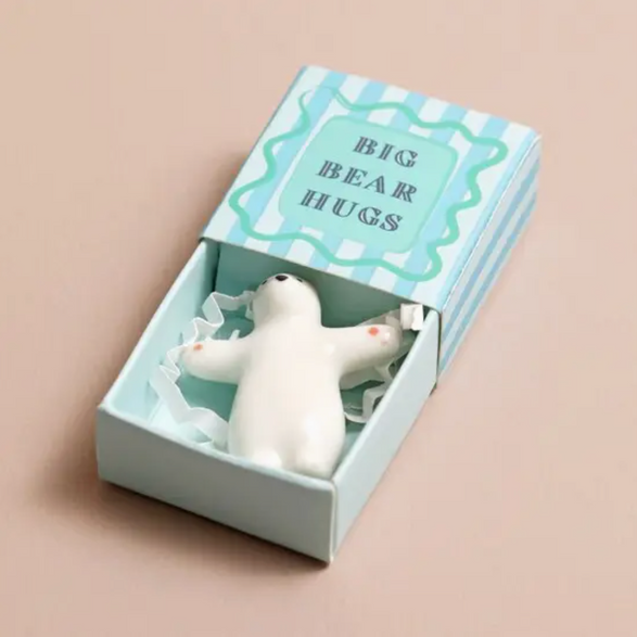 Tiny Bear Ceramic Sculpture