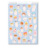 Tiny Cherub Charms Sticker Sheet